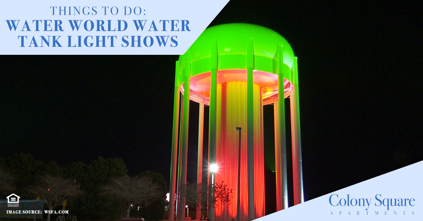 Water World Water Tank light shows