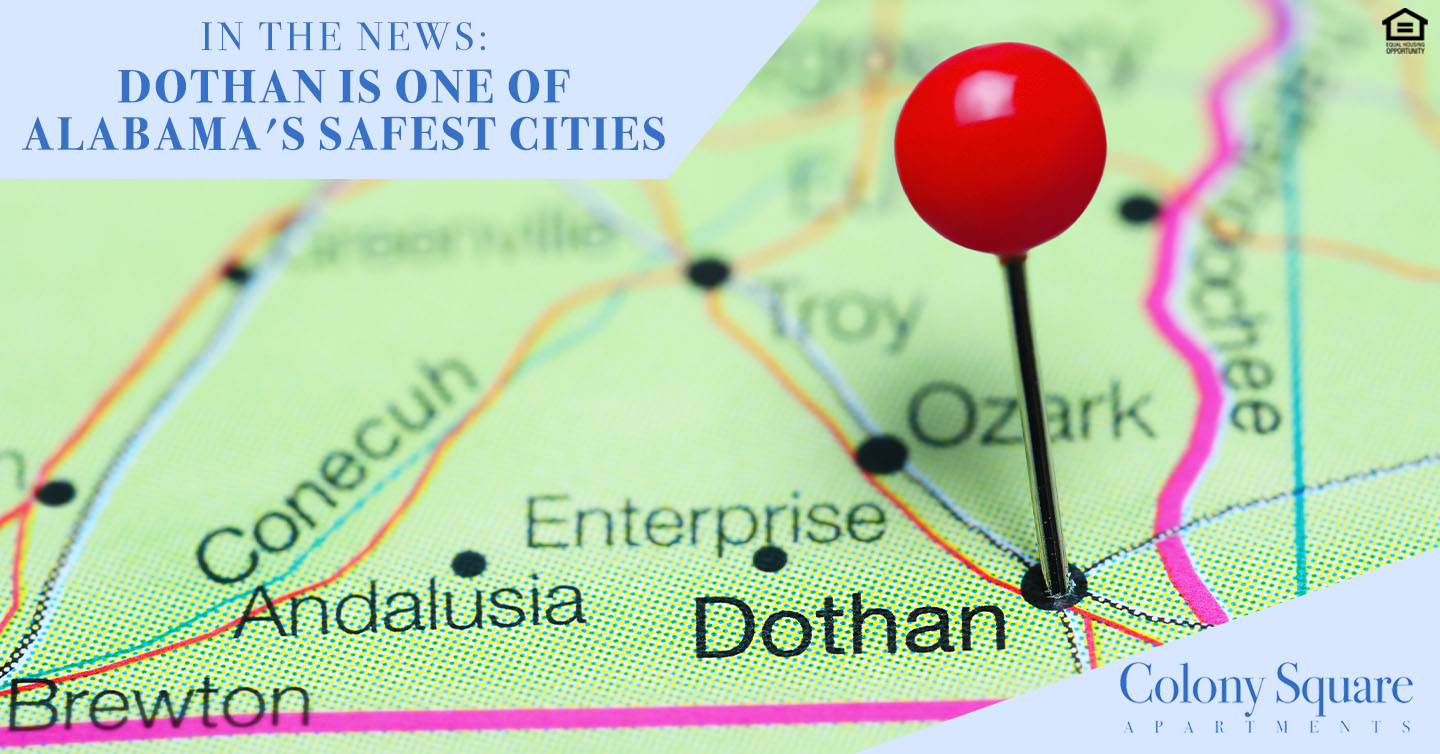 In the News: Dothan Is One of Alabama’s Safest Cities