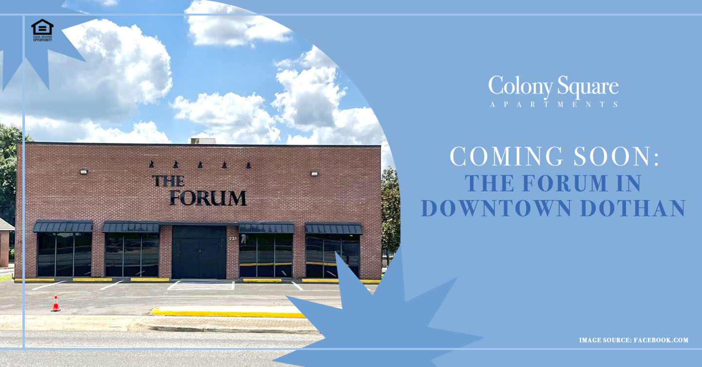 Coming Soon: The Forum in Downtown Dothan